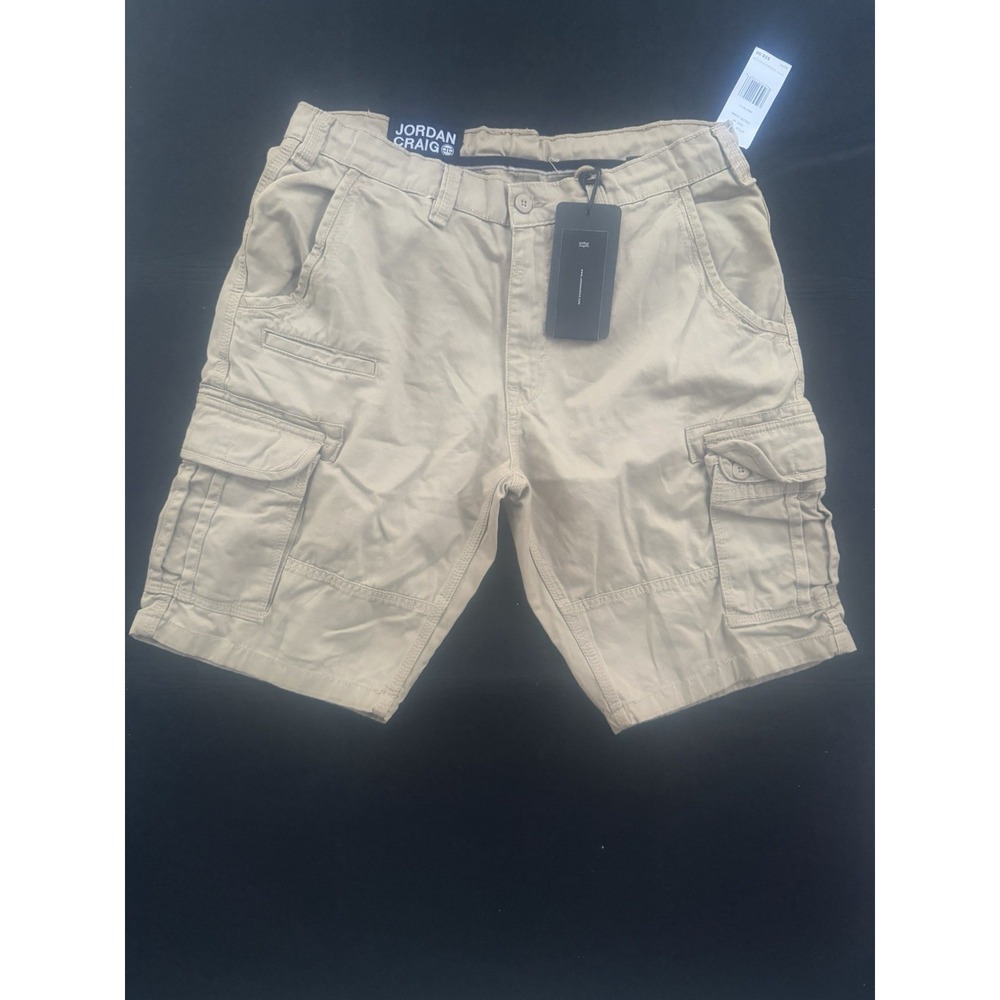 Jordan Craig Cargo Short Khaki Size 34  NWT